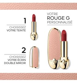 Rouge G von Guerlain - Das doppelseitige Spiegel-Etui - Der individualisierbare Pflegelippenstift Rouge G von Guerlain - Das doppelseitige Spiegel-Etui - Der individualisierbare Pflegelippenstift
